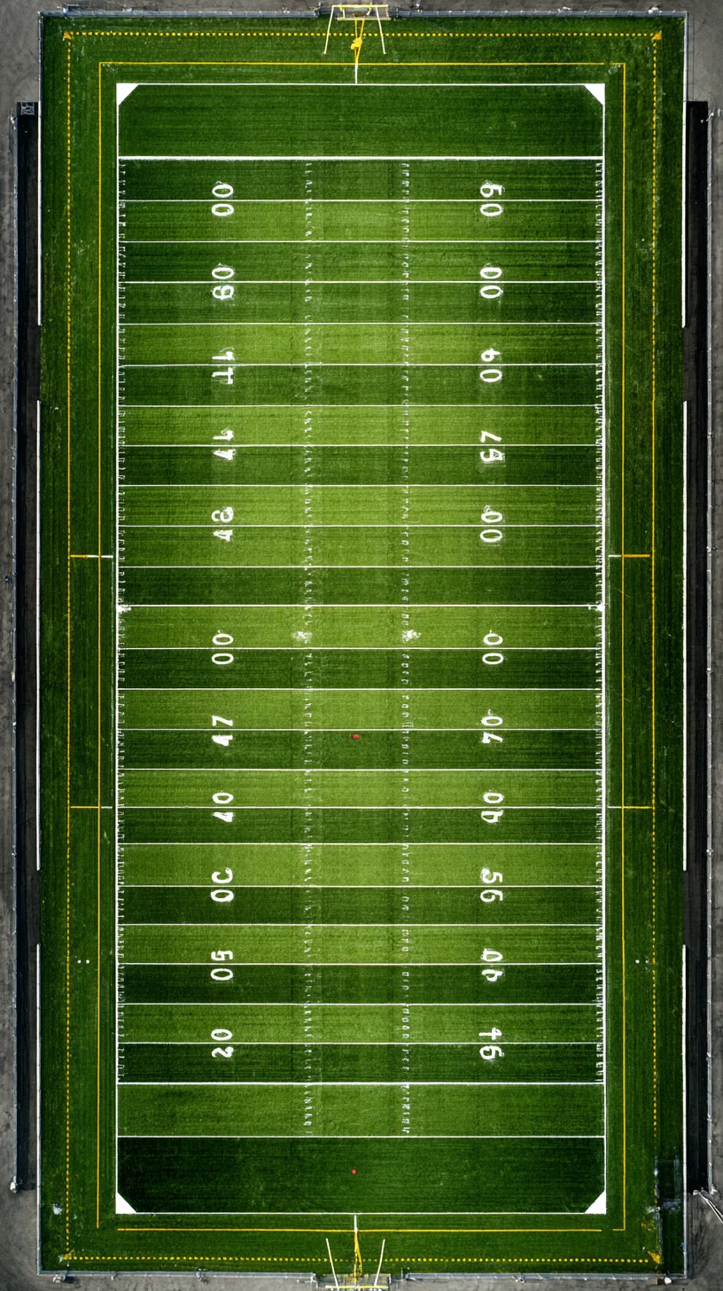 American football field