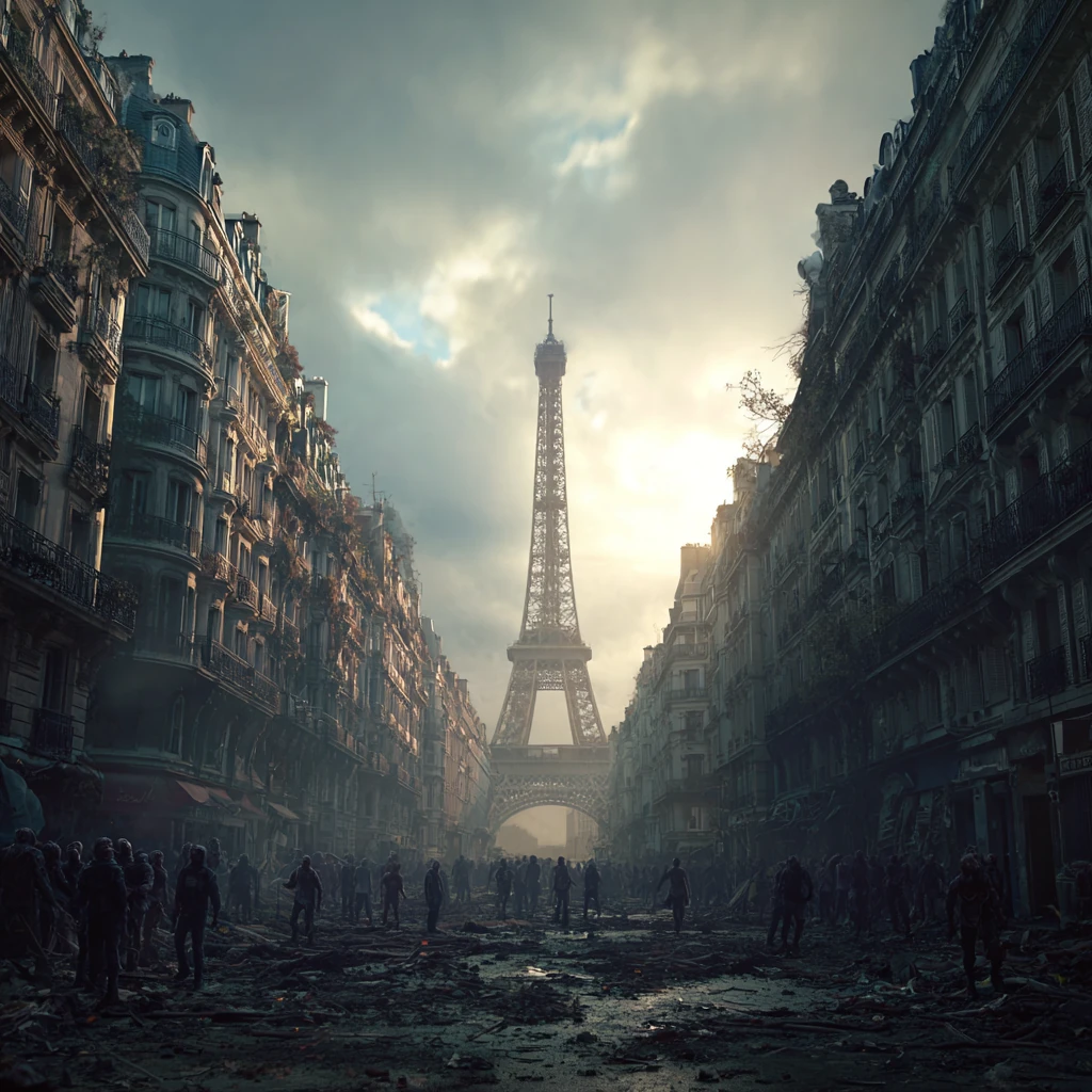 Paris zombifié